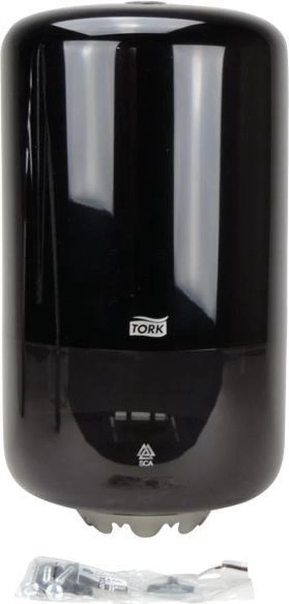 Tork Mini Centerfeed Poetspapier Dispenser Kunststof Zwart M1 - Afbeelding 5