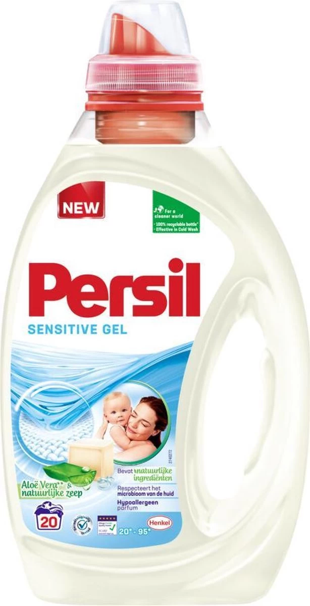Persil® Persil Vloeibaar Wasmiddel Sensitive Gel 1 Liter
