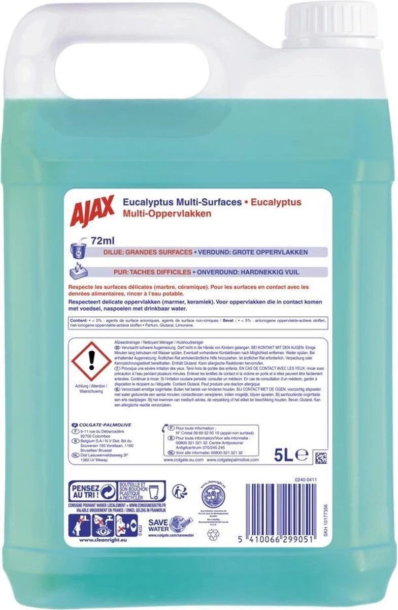 Ajax® Ajax Allesreiniger Eucalyptus - Afbeelding 2