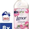 Lenor Japanse Bloesem Wasverzachter - 8 X 1.03 L (360 Wasbeurten)
