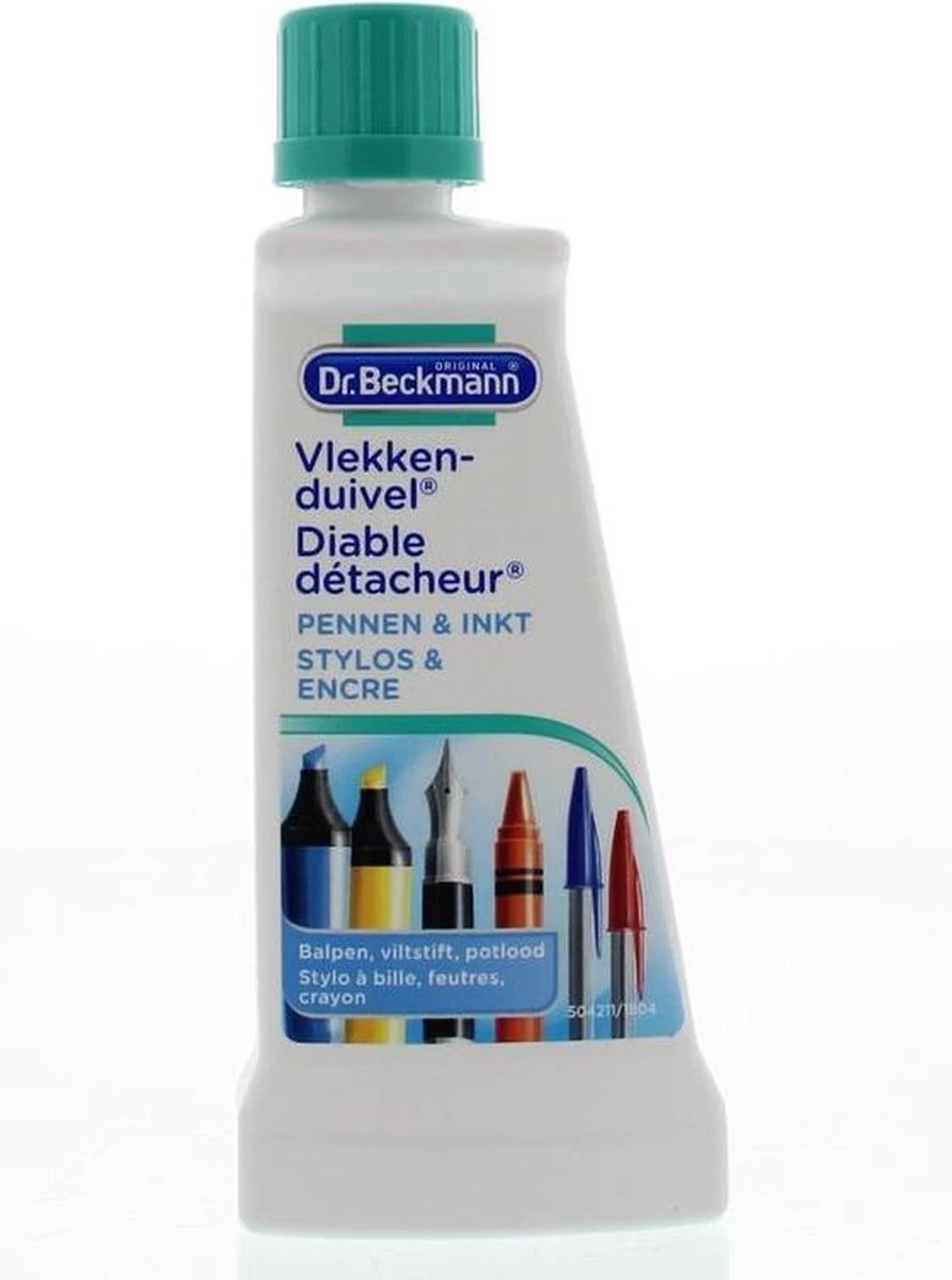 Dr. Beckmann Vlekkenduivel Pennen En Inkt 50 Ml - Afbeelding 3