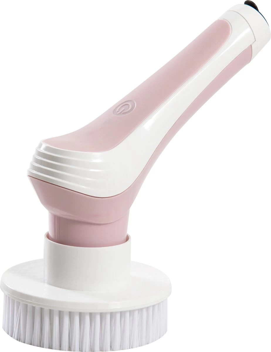 Trendosa Elektrische Schoonmaakborstel - Elektrische Schrobborstel - Poetsmachine - Handborstel - Scrubber- De Badkamer/Keuken/Auto- Roze - Afbeelding 8