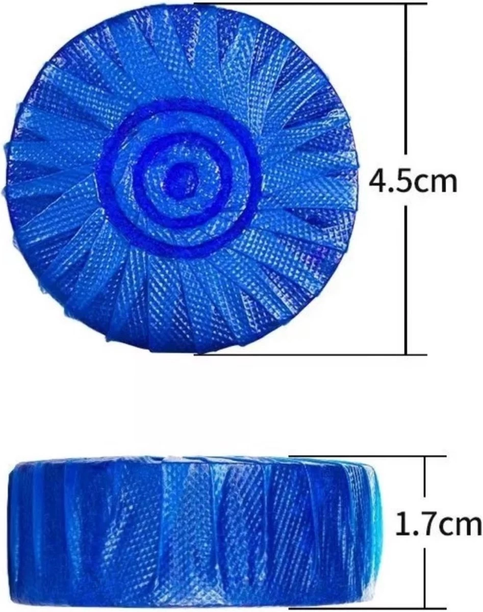 DONGOODS® Toiletblokjes Voor Inbouwreservoirs – WC-blokjes – Toiletblokken In Een Voordeelverpakking – 12 Stuks - Afbeelding 7