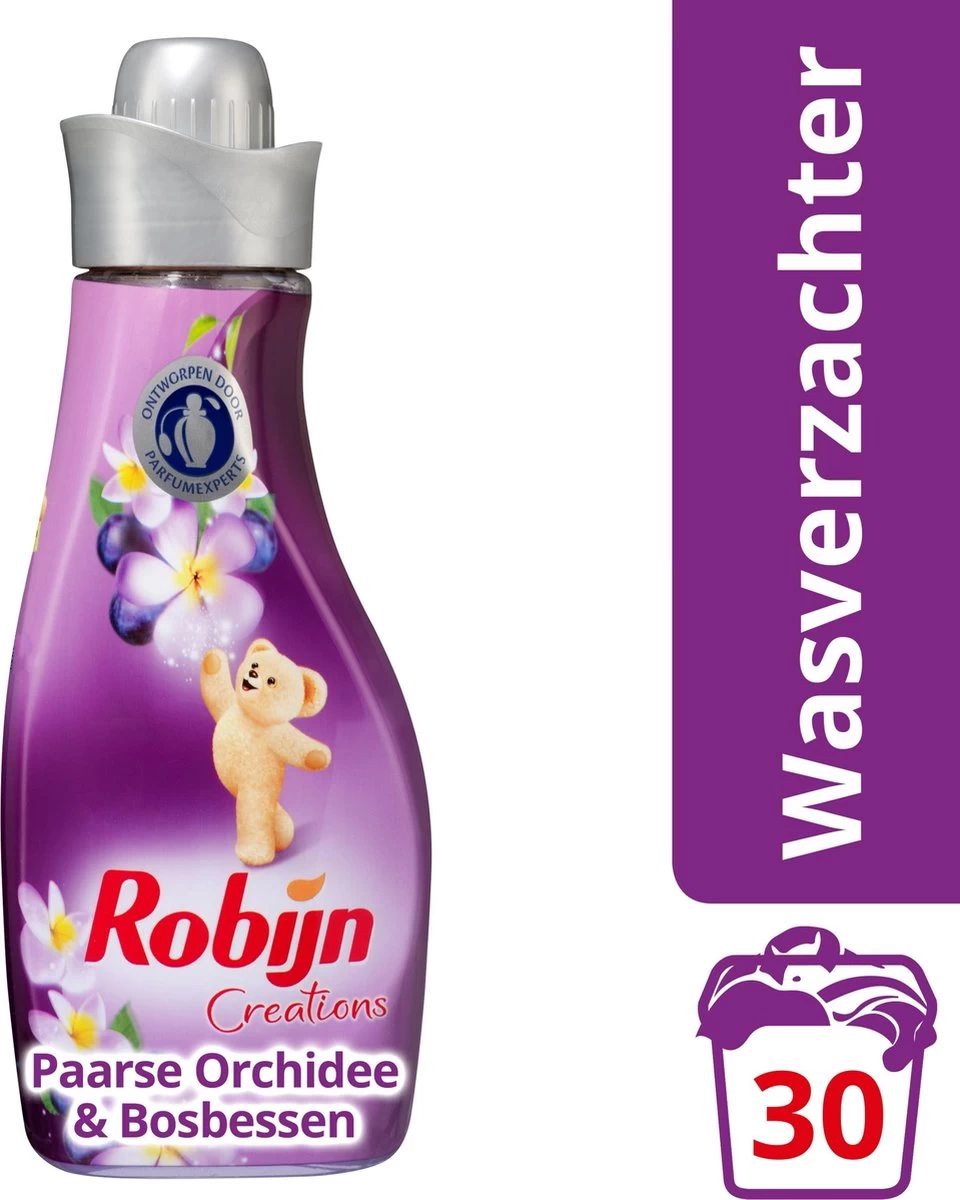 Robijn Creations Paarse Orchidee & Bosbessen - 30 Wasbeurten - Wasverzachter